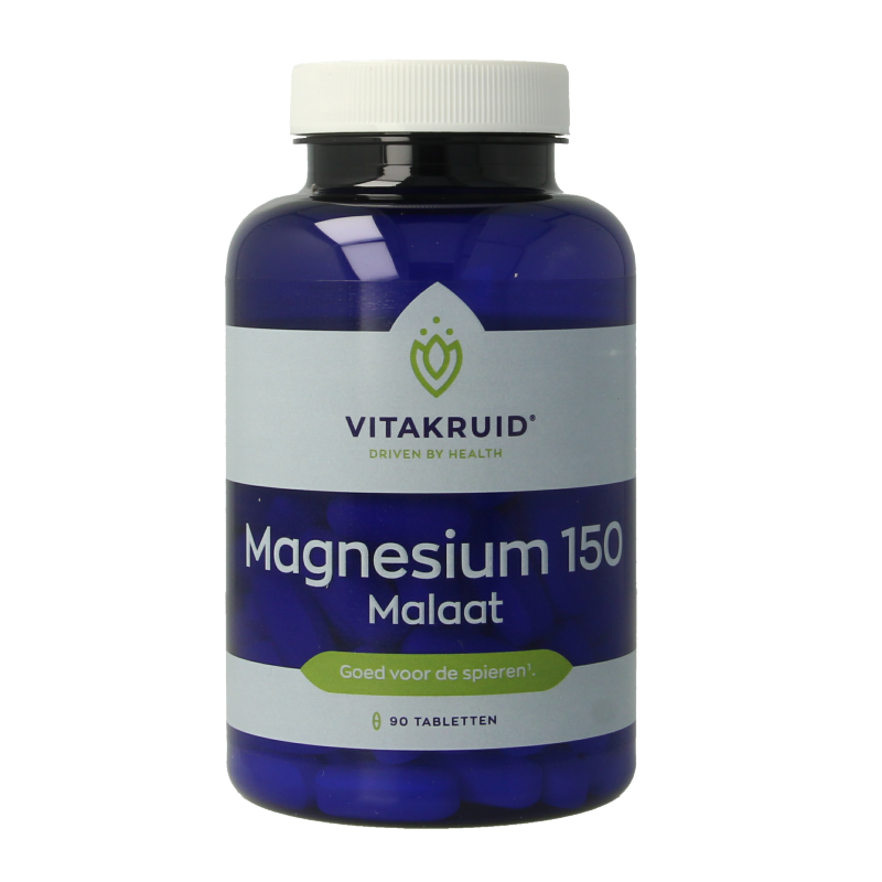 Vitakruid Magnesium 150 Malaat met Vitamine B6 (P-5-P)