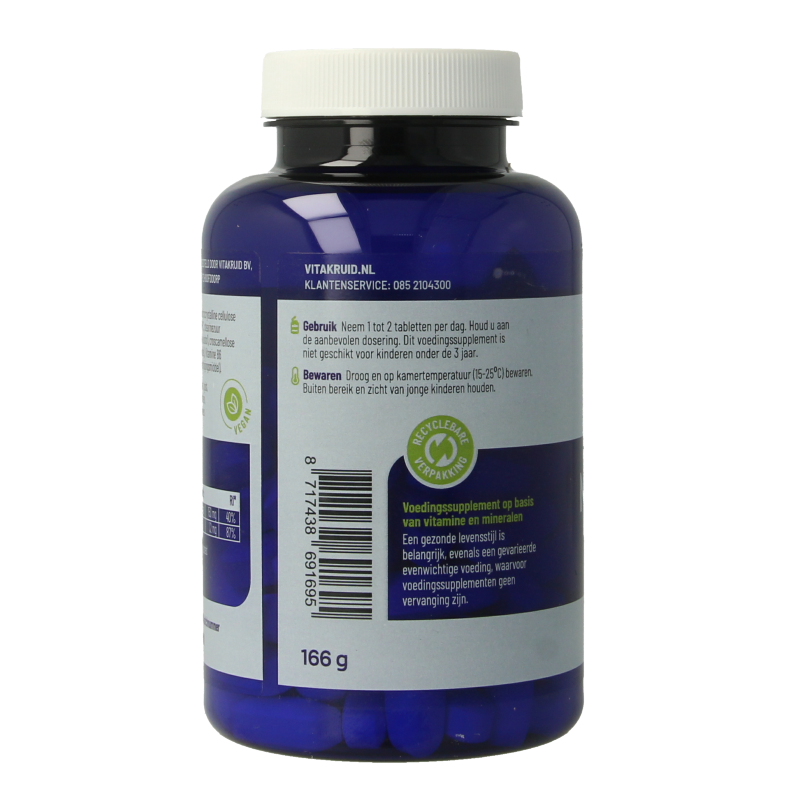 Vitakruid Magnesium 150 Malaat met Vitamine B6 (P-5-P) - Afbeelding 2