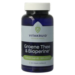 Vitakruid Groene Thee & Bioperine >50% EGCG >80% catechines