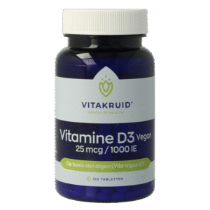 Vitakruid Vitamine D3 Vegan 25 mcg / 1000 IE