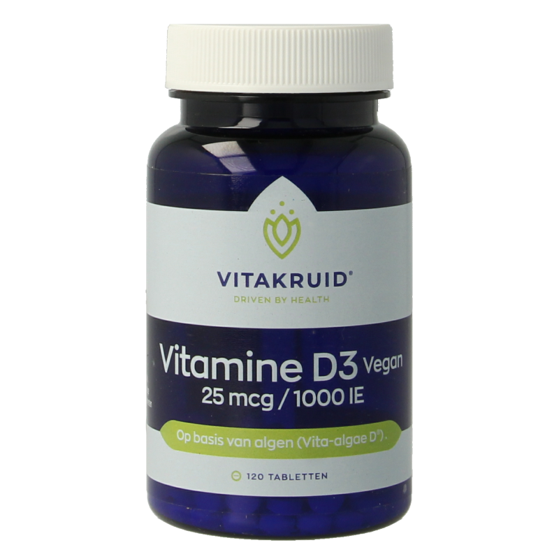 Vitakruid Vitamine D3 Vegan 25 mcg / 1000 IE