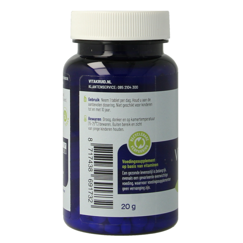 Vitakruid Vitamine D3 Vegan 25 mcg / 1000 IE - Afbeelding 2