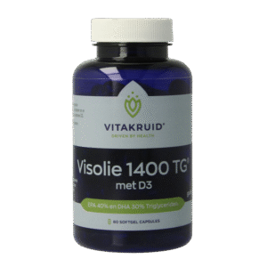 Vitakruid Visolie 1400 TG Triglyceriden met D3