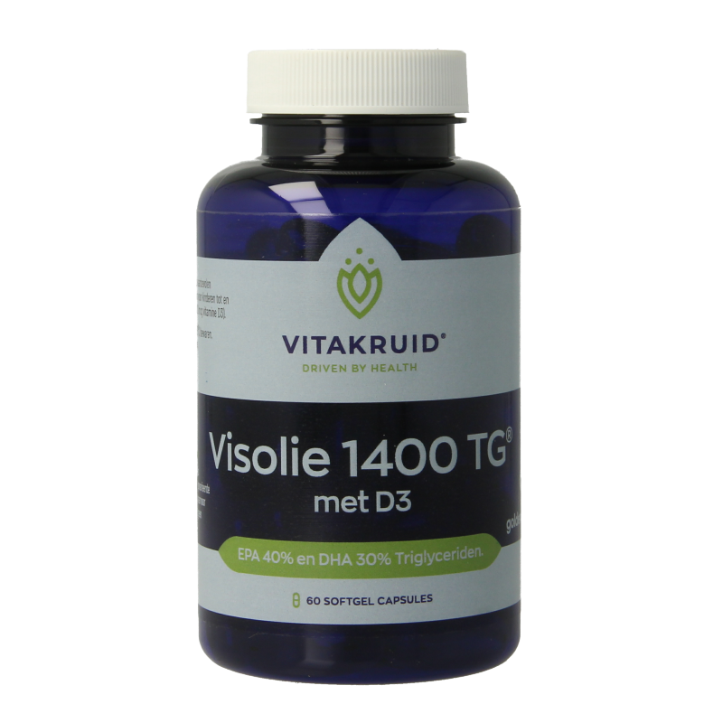 Vitakruid Visolie 1400 TG Triglyceriden met D3
