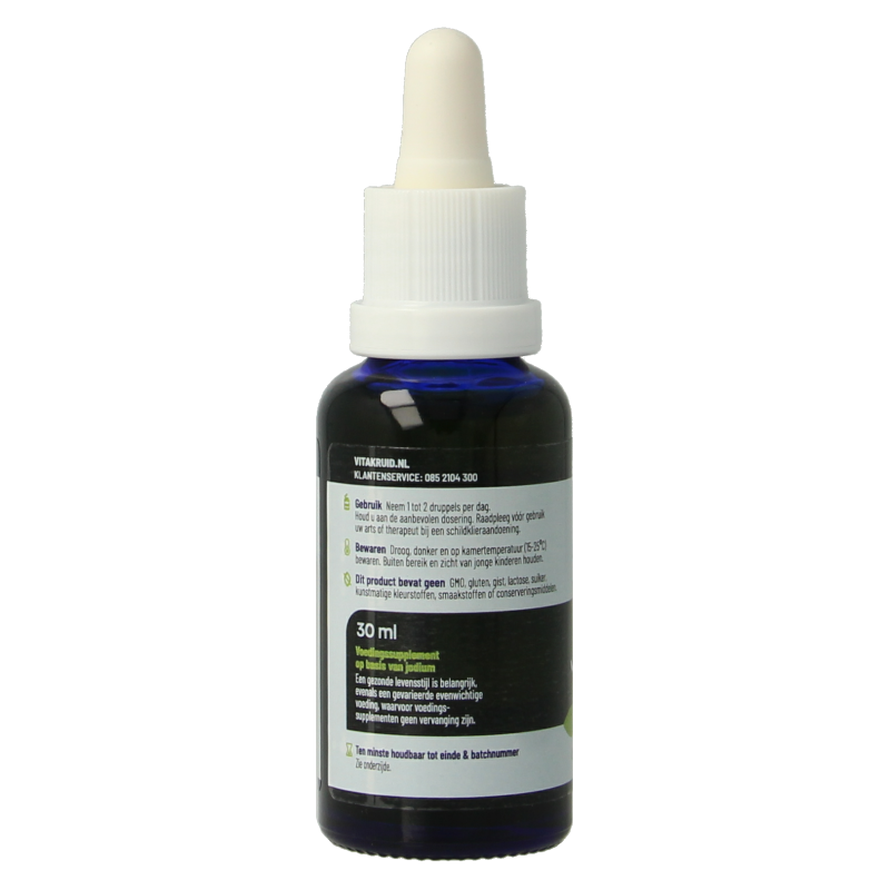 Vitakruid Jodium Nascent (Natriumjodide) Druppels Vloeibaar - Afbeelding 2