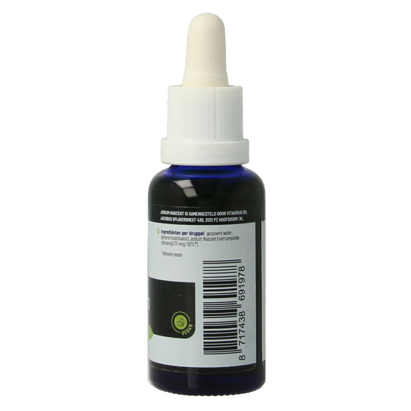Vitakruid Jodium Nascent (Natriumjodide) Druppels Vloeibaar - Afbeelding 3