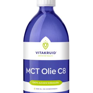 Vitakruid MCT Olie C8 100% zuivere & duurzame kokosolie