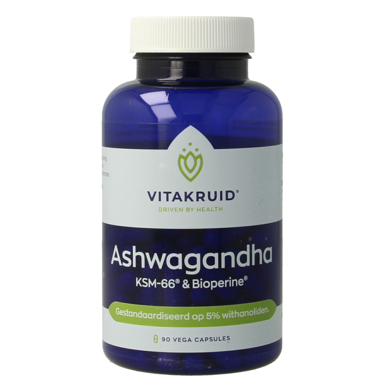 Vitakruid Ashwagandha 5% withanoliden KSM-66 & Bioperine