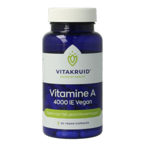 Vitakruid Vitamine A Retinol Acetaat 4000 IE Vegan
