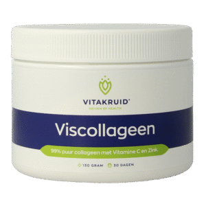 Vitakruid Viscollageen 99% puur collageen vitamine C & zink