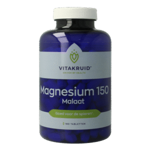Vitakruid Magnesium 150 Malaat met Vitamine B6 (P-5-P)