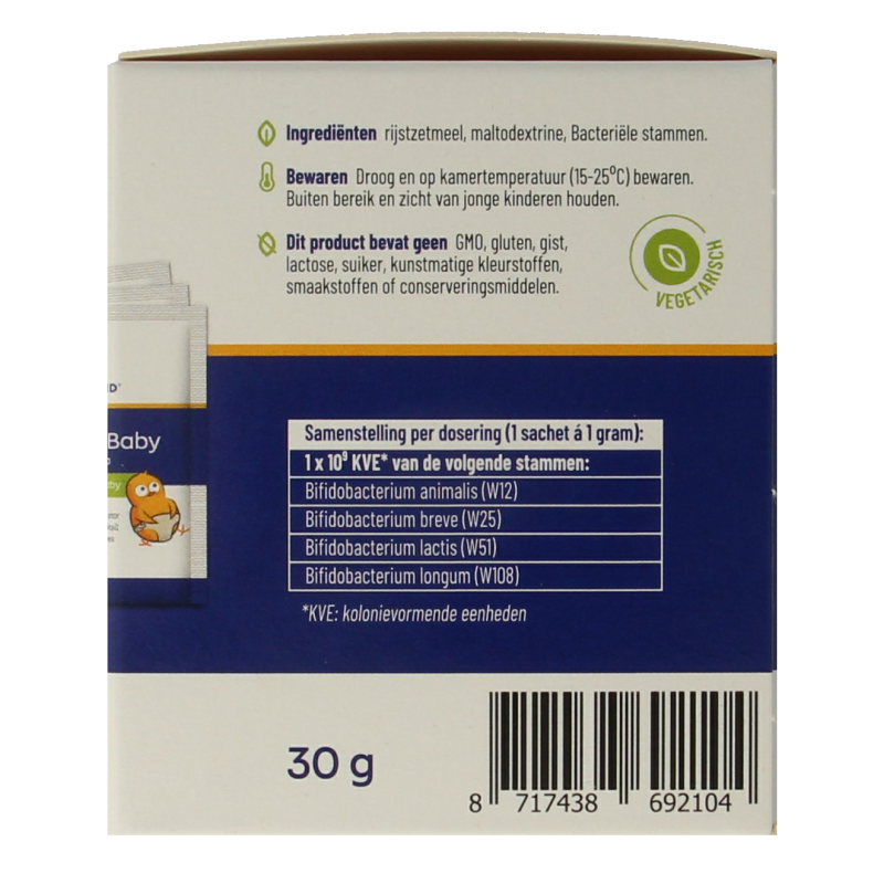 Vitakruid Symflora Baby Probiotica voor moeder & baby - Afbeelding 4