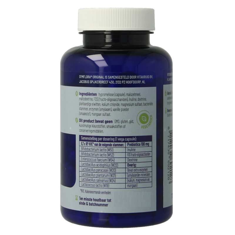 Vitakruid Symflora Original Pre- en Probiotica 8 stammen - Afbeelding 3