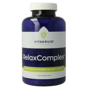 Vitakruid RelaxComplex oa Magnesium Tauraat & Vitamine D3
