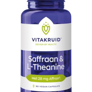 Vitakruid Saffraan 28mg (Affron) & L-Theanine
