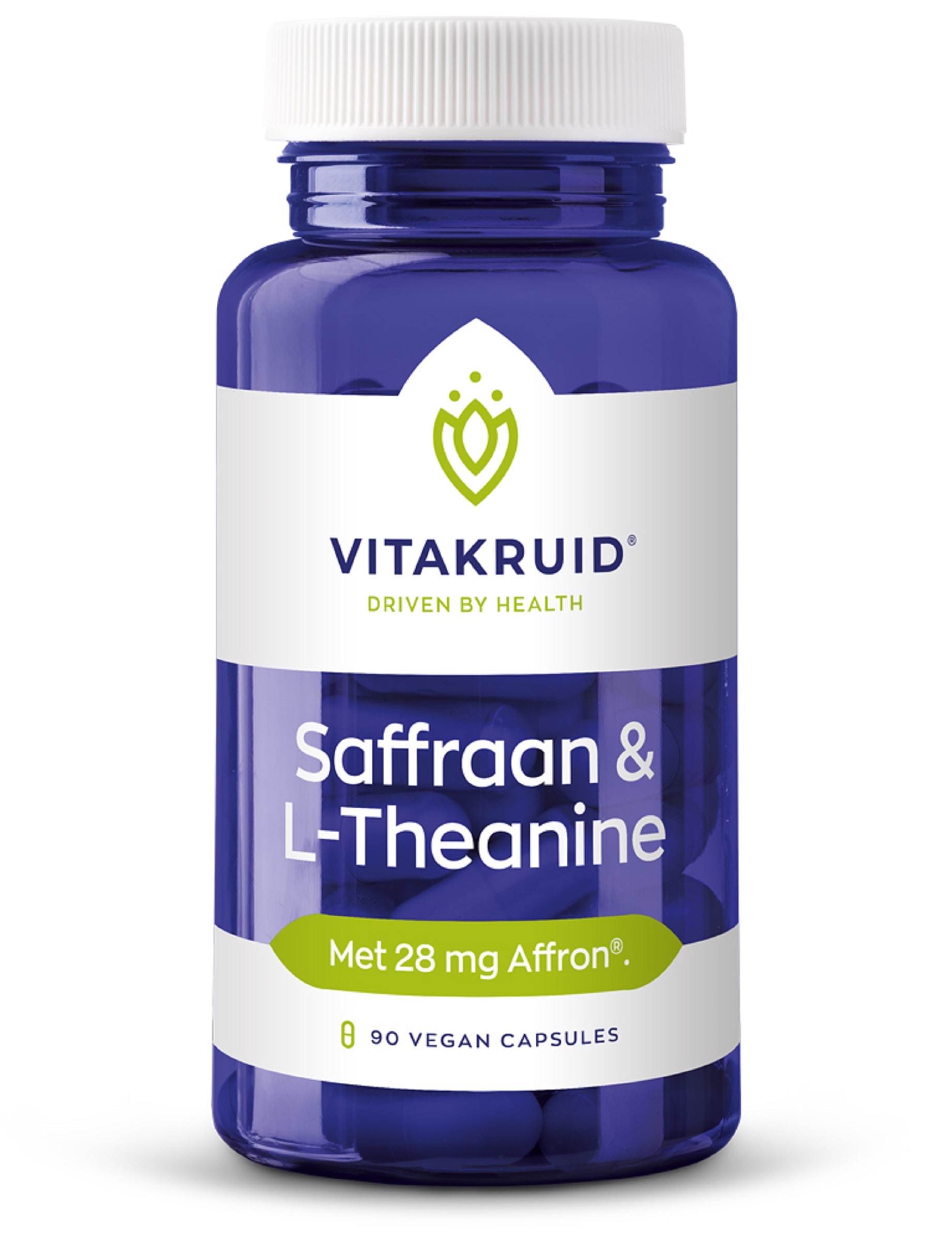 Vitakruid Saffraan 28mg (Affron) & L-Theanine