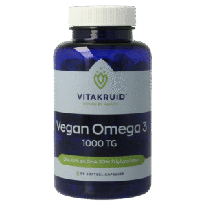 Vitakruid Vegan omega 3 1000 triglyceriden 300 DHA 100 EPA