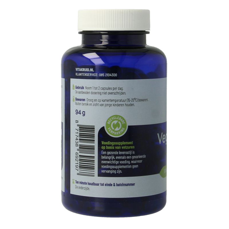 Vitakruid Vegan omega 3 1000 triglyceriden 300 DHA 100 EPA - Afbeelding 2