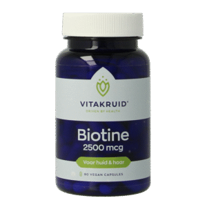 Vitakruid Biotine 2500 mcg voor Huid, Haar & Nagels