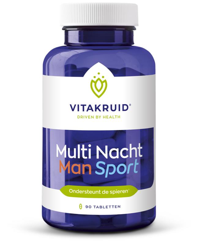 Vitakruid Multi Nacht Man Sport 100% Vegan