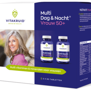 Vitakruid Multi Dag & Nacht Vrouw 50+ 2 x 90