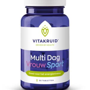 Vitakruid Multi Dag Vrouw Sport 100% Vegan