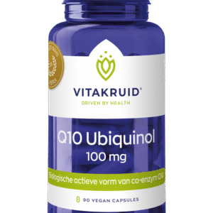 Vitakruid Co-enzym Q10 Ubiquinol actieve vorm Kaneka 100 mg
