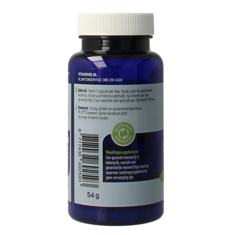 Vitakruid Symflora Femme Probiotica voor vrouwen - Afbeelding 2