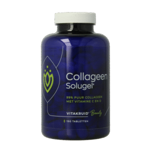Vitakruid Collageen solugel tabletten met vitamine C en D