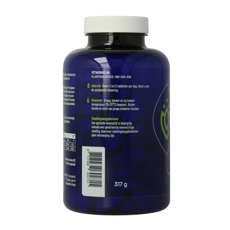 Vitakruid Collageen solugel tabletten met vitamine C en D - Afbeelding 2