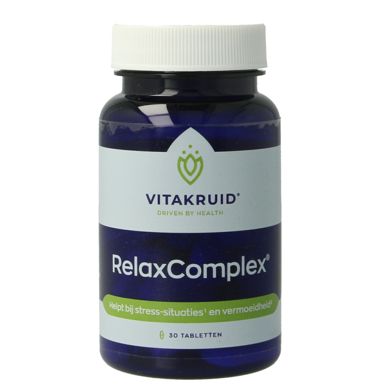 Vitakruid RelaxComplex oa Magnesium Tauraat & Vitamine D3