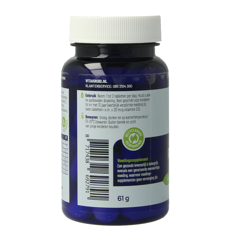 Vitakruid RelaxComplex oa Magnesium Tauraat & Vitamine D3 - Afbeelding 2