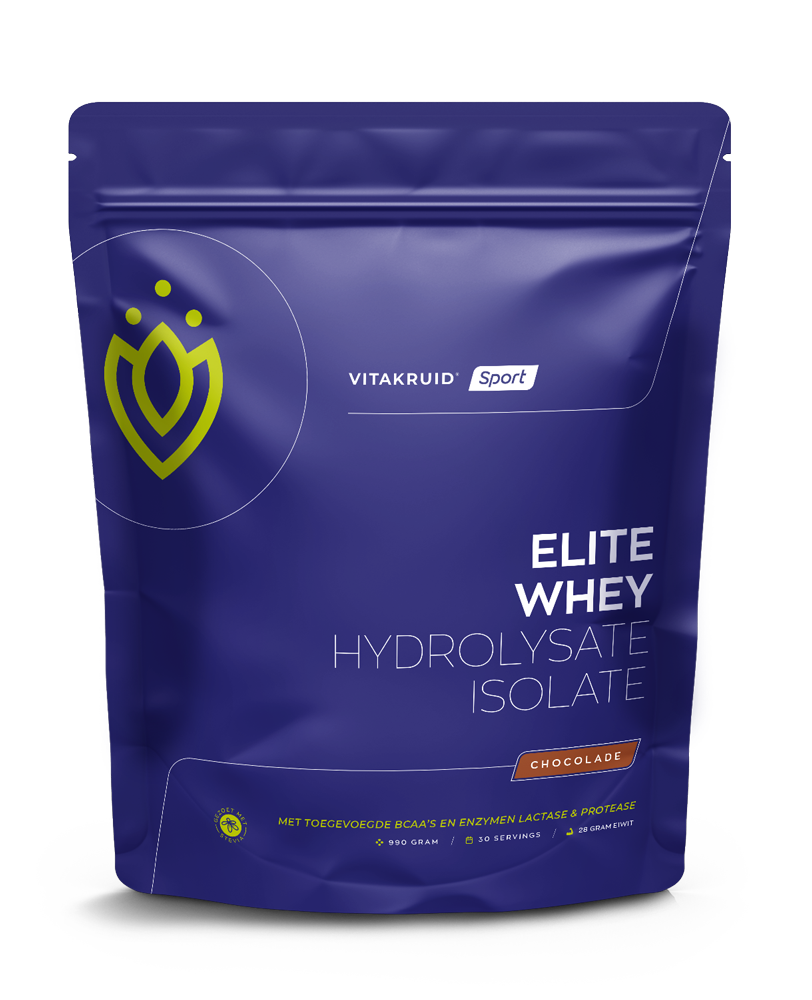 Vitakruid Elite whey 50% hydrolysate/50% isolate chocolade