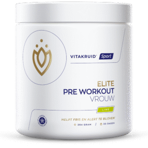 Vitakruid Elite pre workout vrouw
