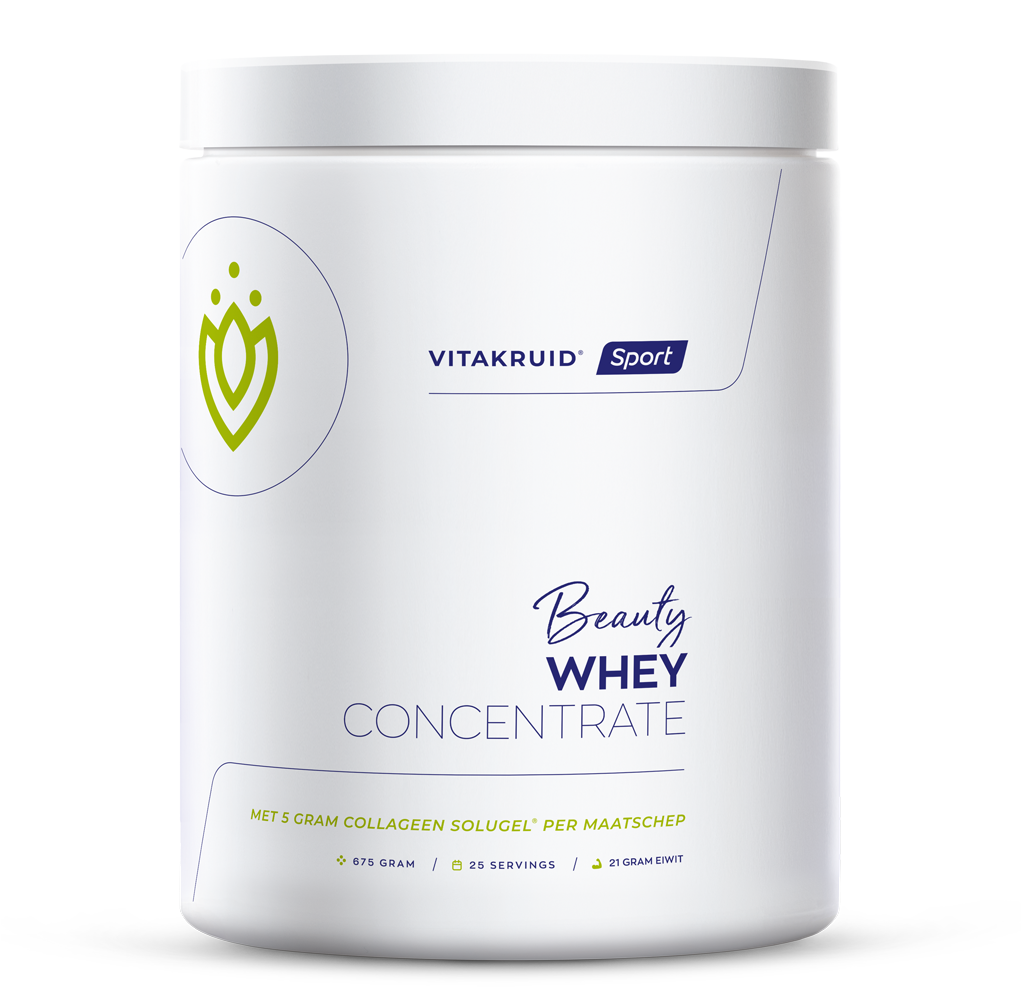 Vitakruid Beauty Whey protein met 5 gr Collageen Solugel