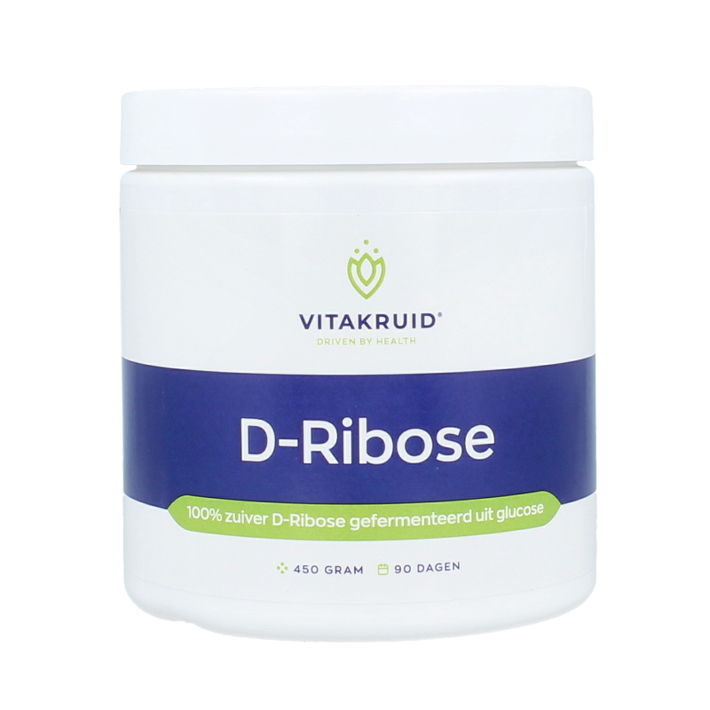 Vitakruid D-Ribose 100% puur geferm uit glucose