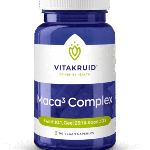 Vitakruid Maca complex zwart/geel/rood