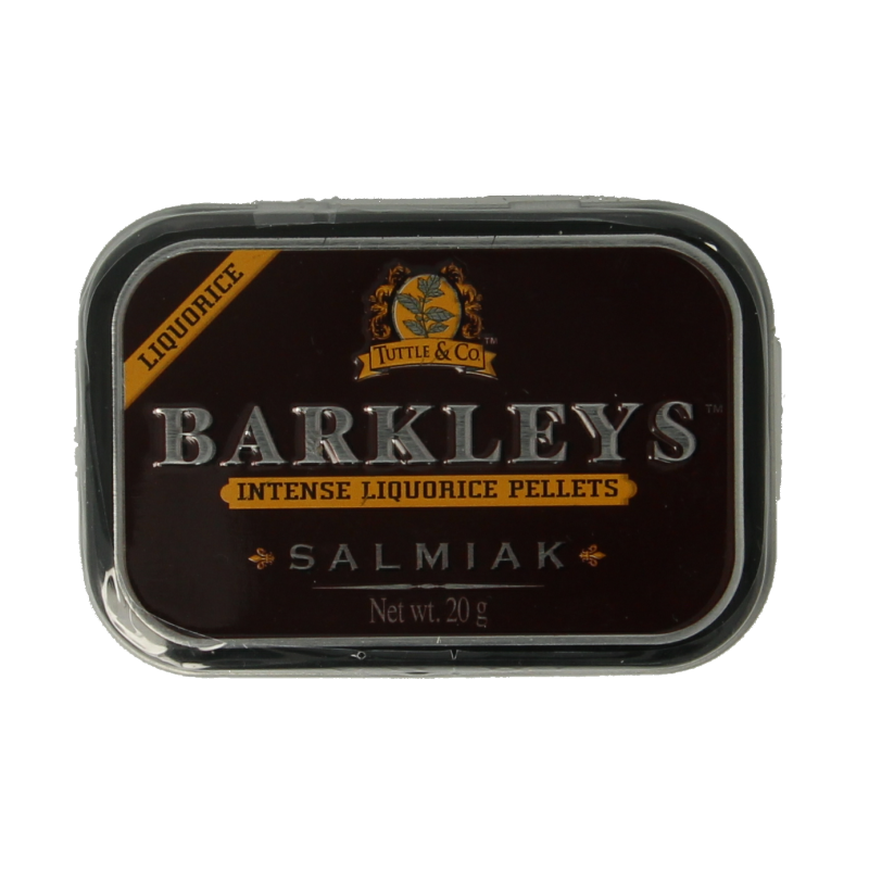 Barkleys Liquorice pellets salmiak