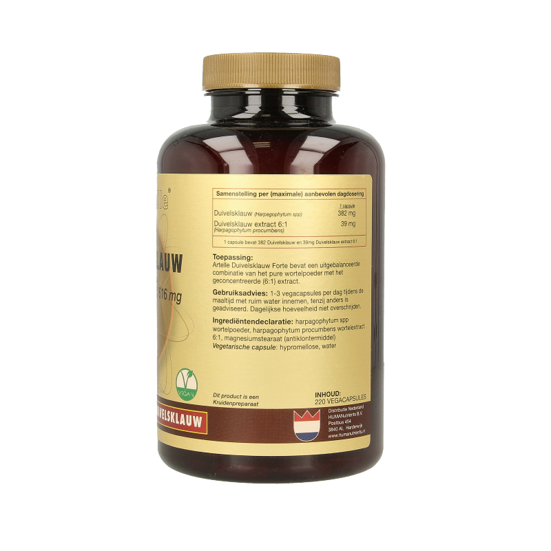 Artelle Duivelsklauw forte 616mg - Afbeelding 3