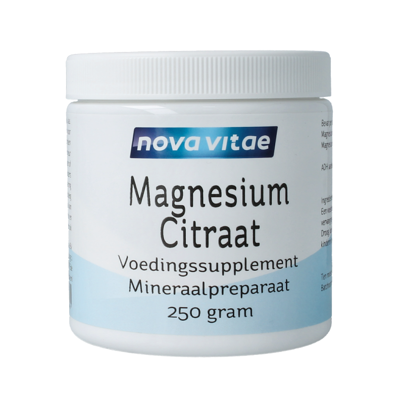 Nova Vitae Magnesium citraat poeder