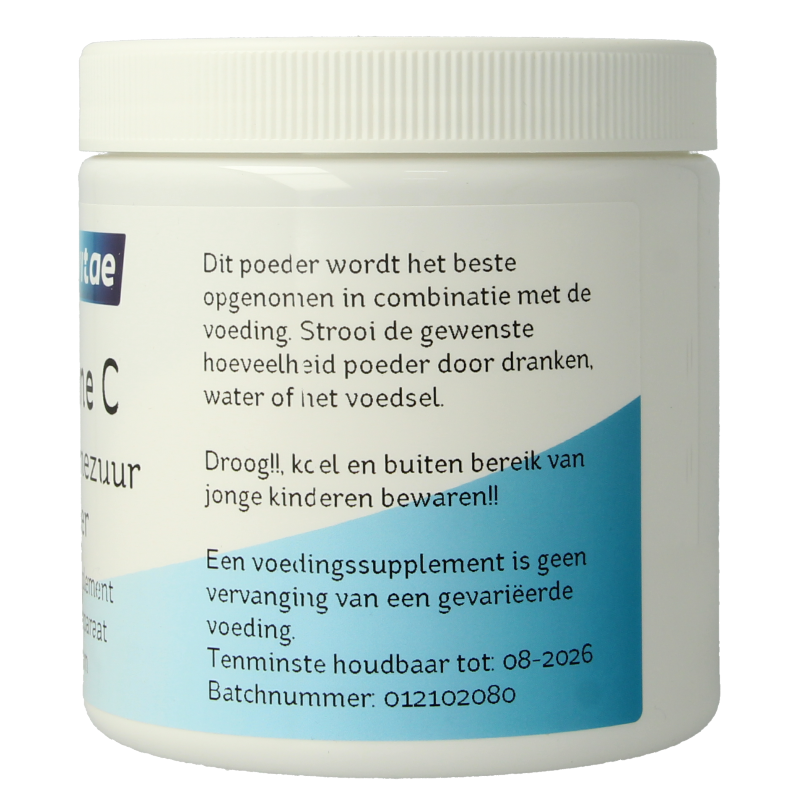 Nova Vitae Vitamine C ascorbinezuur poeder - Afbeelding 3