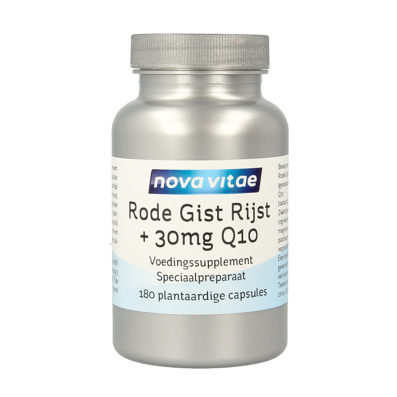 Nova Vitae Rode gist rijst + 30mg Q10