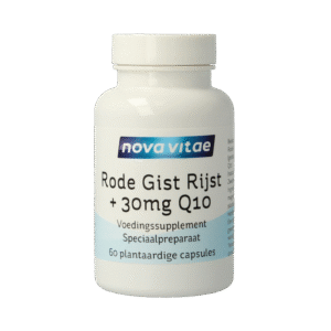 Nova Vitae Rode gist rijst + 30mg Q10
