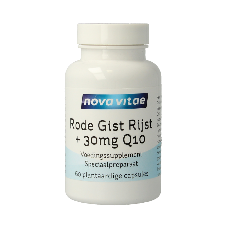 Nova Vitae Rode gist rijst + 30mg Q10
