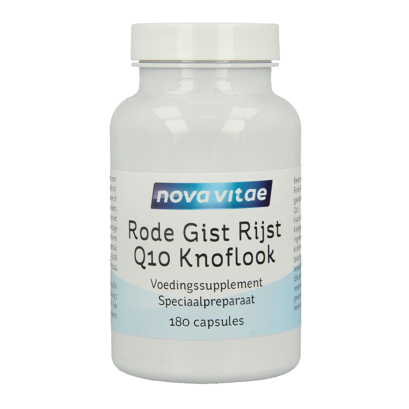 Nova Vitae Rode gist rijst + Q10 + knoflook