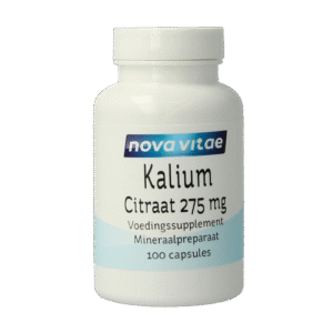 Nova Vitae Kalium citraat 275mg