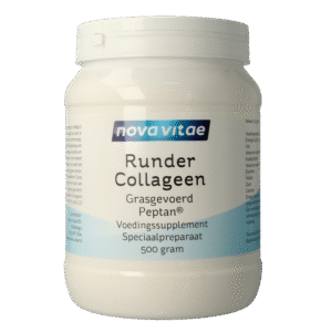 Nova Vitae Runder collageen gras gevoerd Peptan