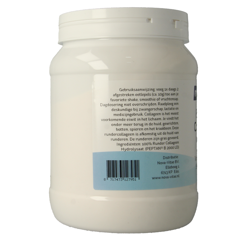 Nova Vitae Runder collageen gras gevoerd Peptan - Afbeelding 2