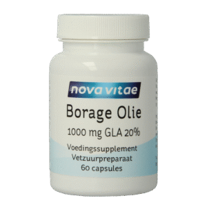 Nova Vitae Borage olie 1000mg GLA 20%