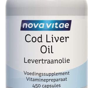 Nova Vitae Levertraanolie capsules